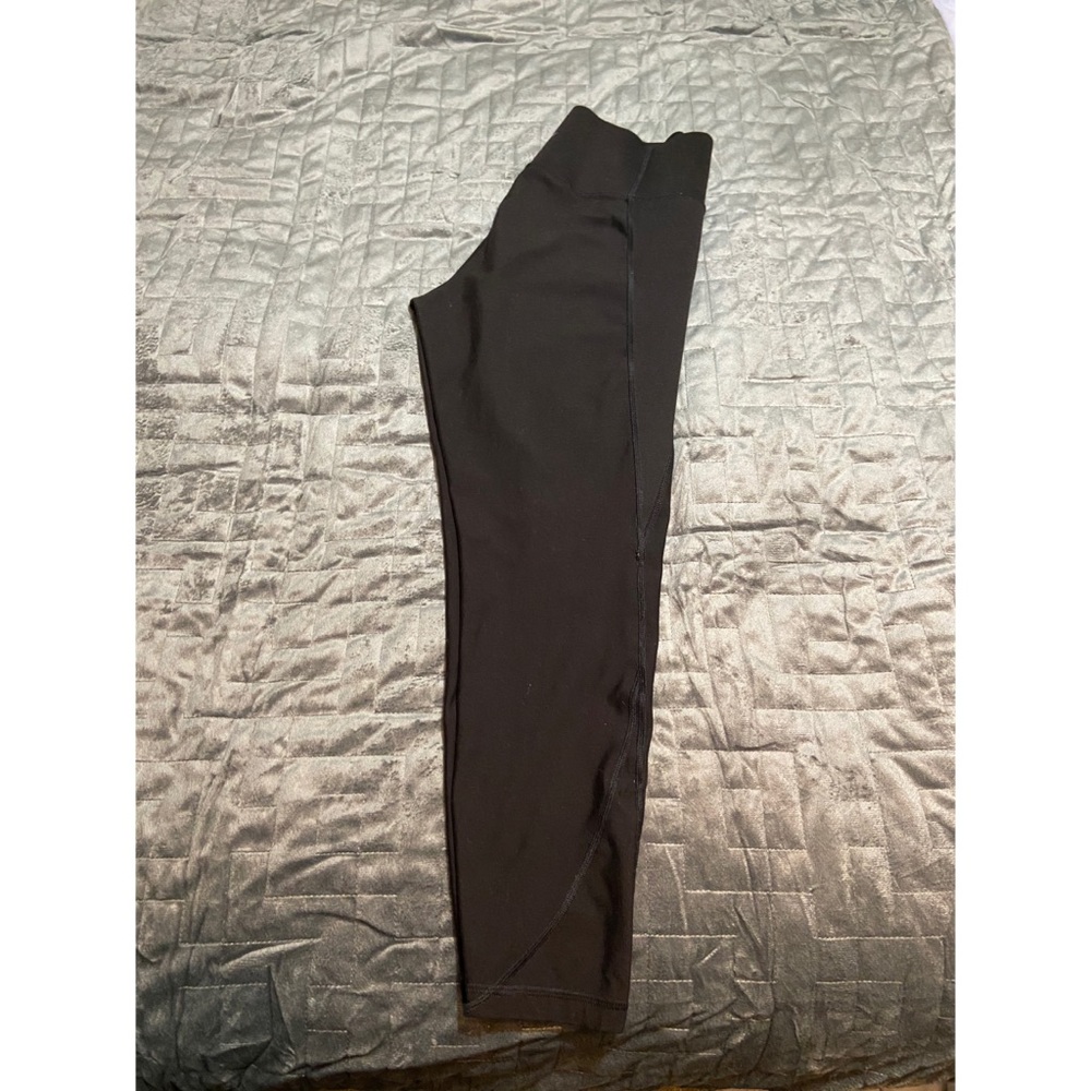 Black Old Navy Go Dry Compression Workout Leggings